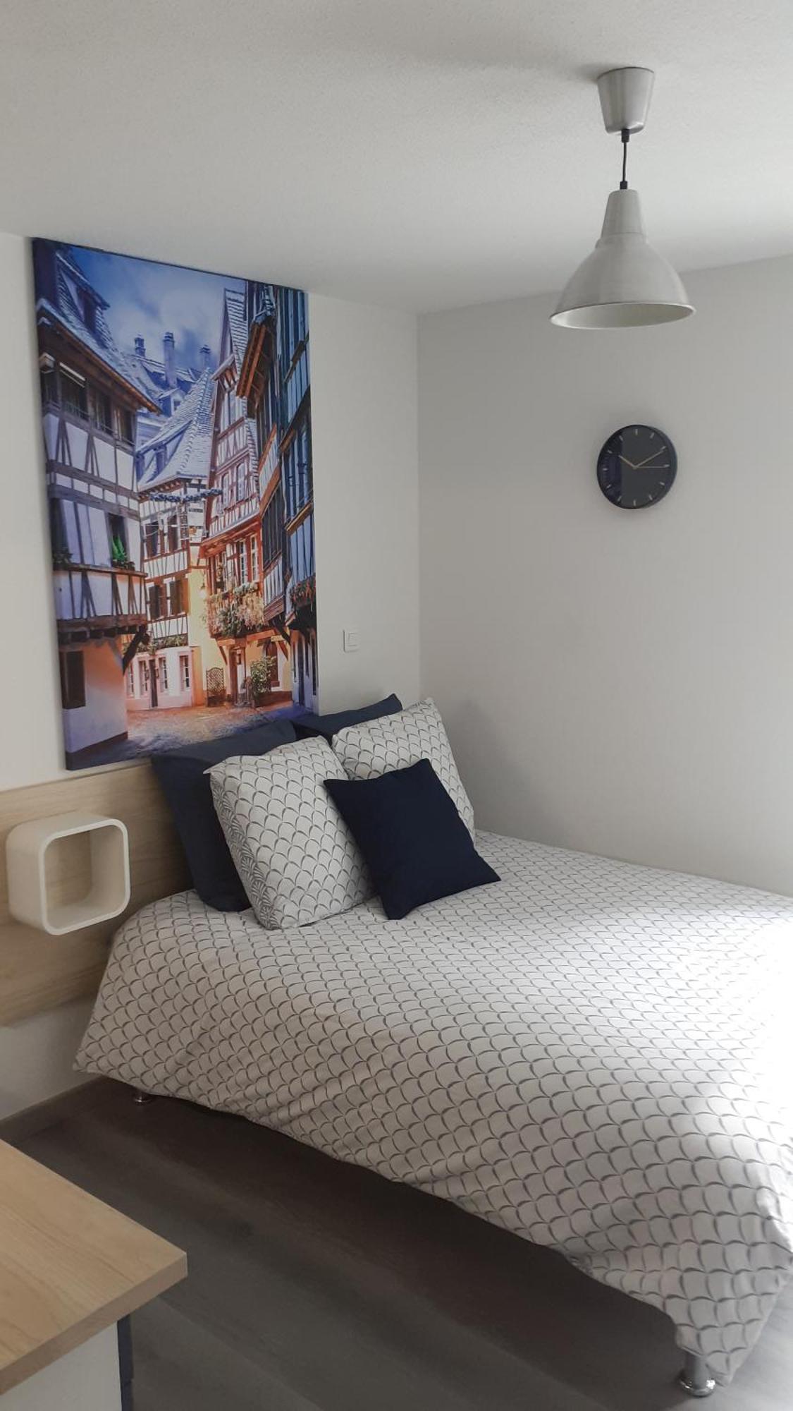 Agreable Studio Tout Equipe A Mulhouse Extérieur photo